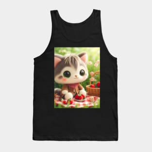 Discover Adorable Baby Cartoon Designs for Your Little Ones - Cute, Tender, and Playful Infant Illustrations! Tank Top